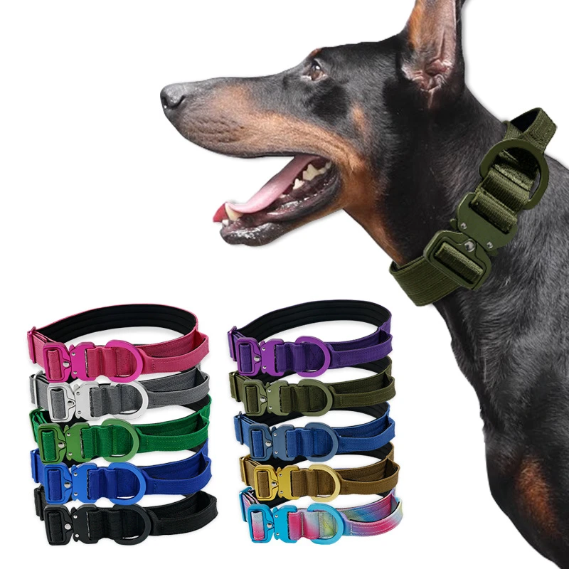 Multifunctional Tactical Dog Harness Set: Qhov kawg iav rau kev tswj, kav nte...